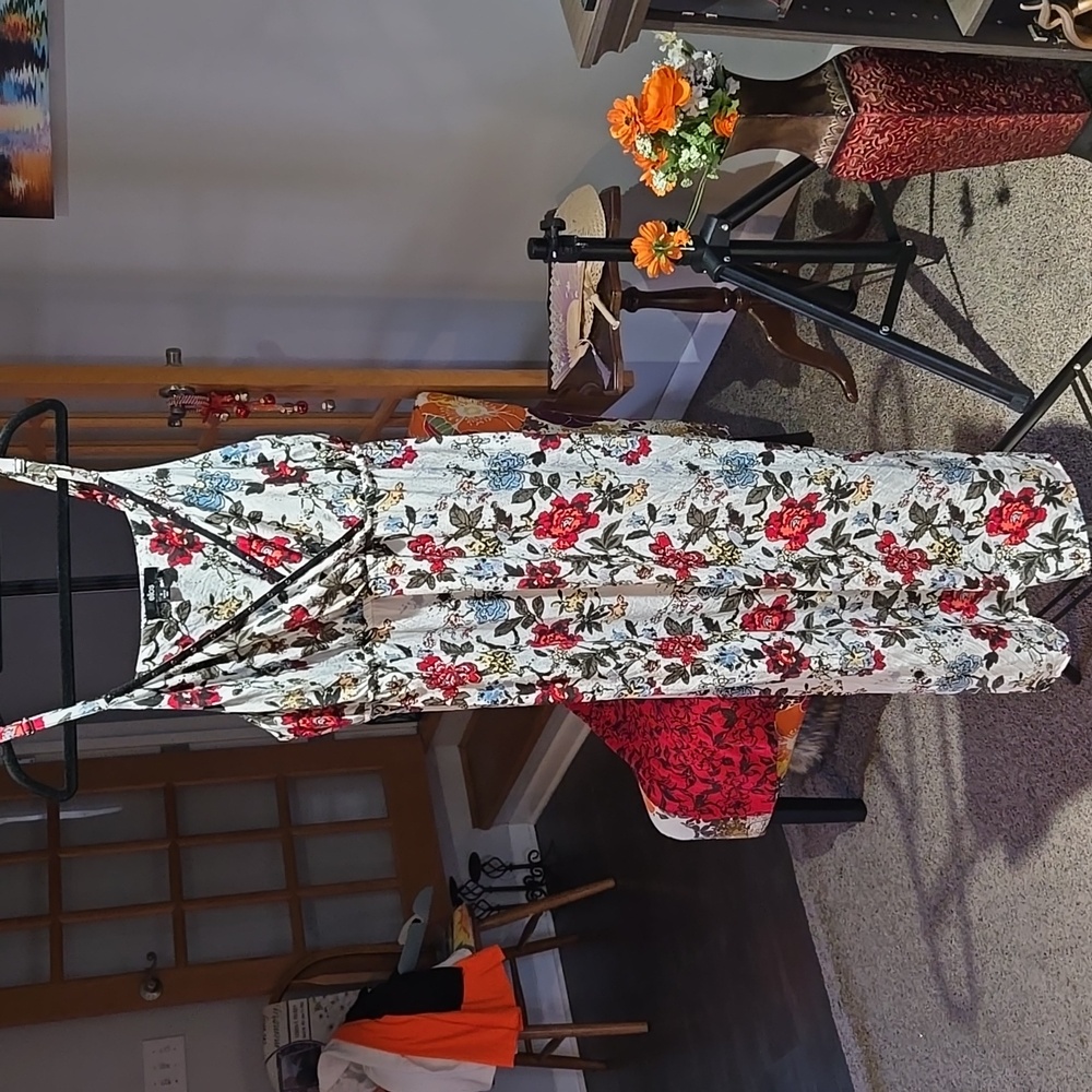 Ellos Flower Print Maxi Dress 🌺  Size 18